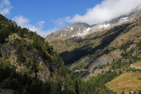 Pyrenees Mountains between El Serrat and Arcalis, Andorra