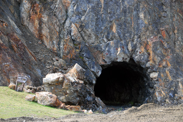 Tunnel: Port de Rat, Andorra, elevation 2450m