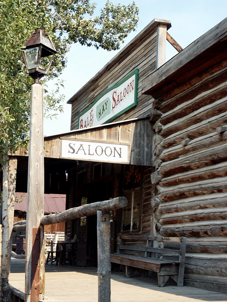 Bale of Hay Saloon, Virginia City, Montana