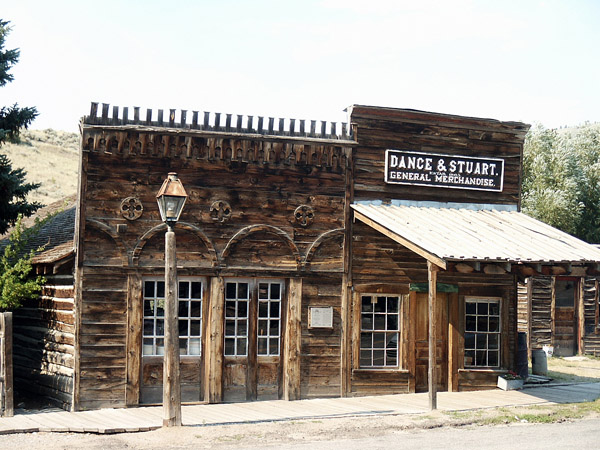Dance & Stuart General Merchandise, Virginia City, Montana