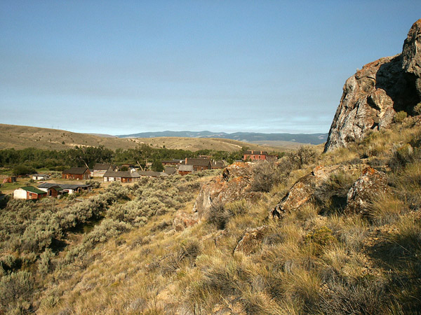 On a trail above Bannock, Montana