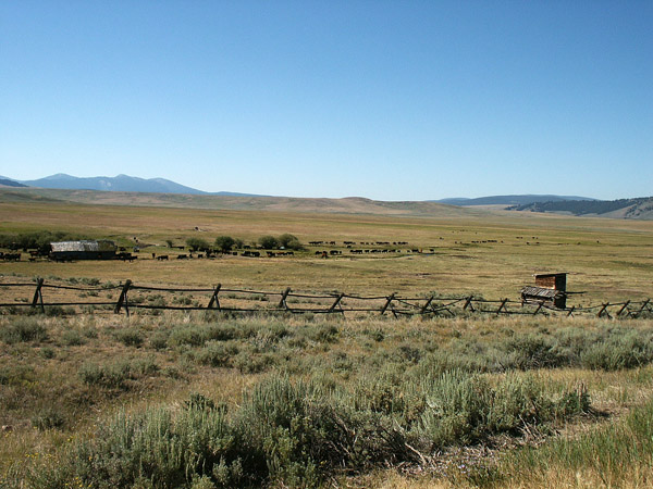 Ranchland of southwestern Montana