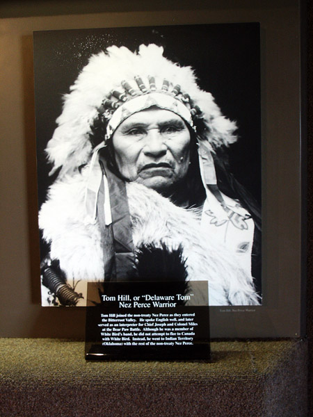 Nez Perc warrior Delaware Tom