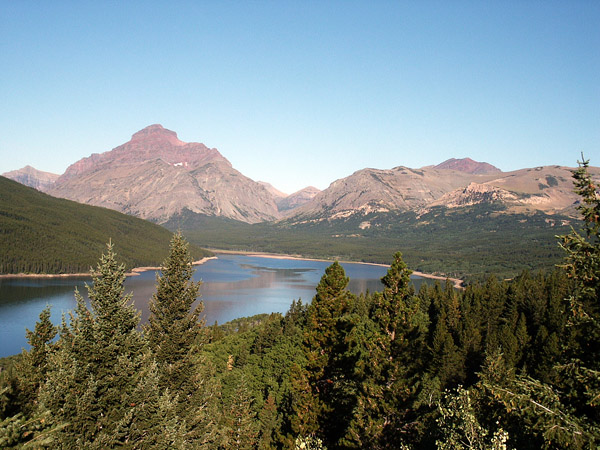 Two Medicine Lake and Sinopah Mountain, Glacier National Park