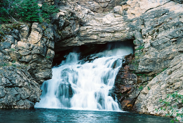 Running Eagle Falls, Two Medicine Area, Glacier National Park