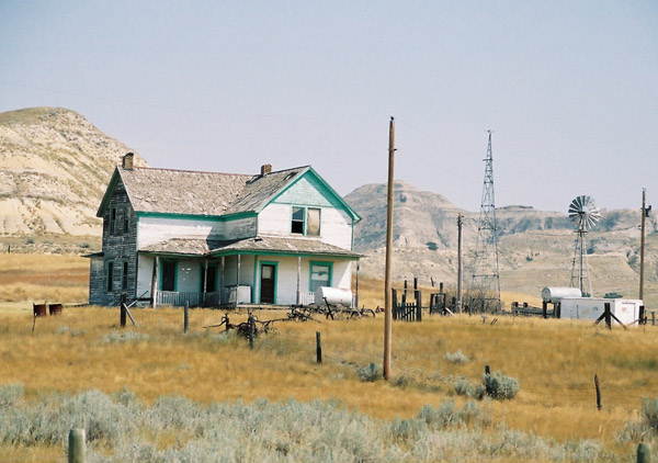 Farmhouse, northeast Montana near Plentywood
