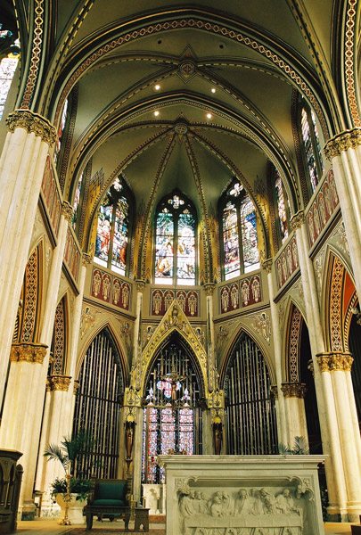 Interior, Cathedral of St. Helena, Montana