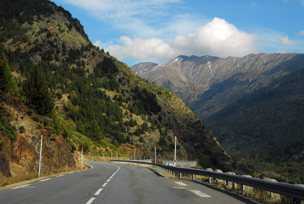 France Route N320 - Col de Puymorens, Pyrénées Orientales