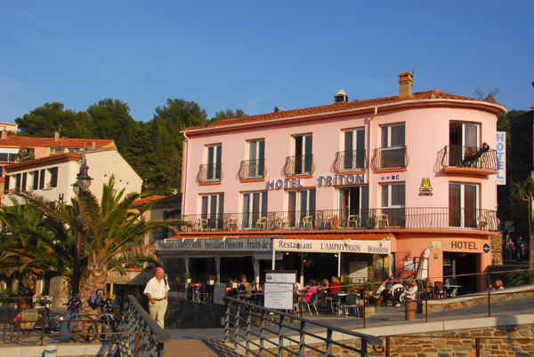 Hotel Triton, Port d'Avall, Collioure, Côte Vermeille