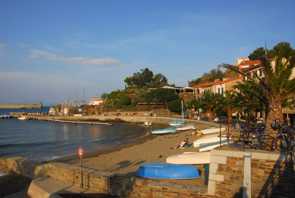 Plage du Port d'Avall, Collioure