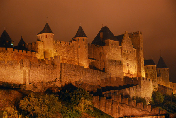 Château Comtal, ca 1150, Carcassonne