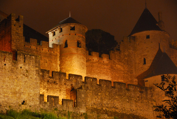Tour Wisigothe (Visigoth Tower), Tour de l'Inquisition, Carcassonne