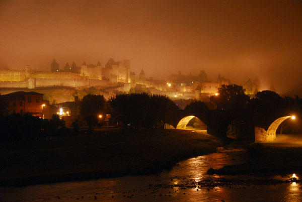 Pont Vieux, Aude River, Cité de Carcassonne