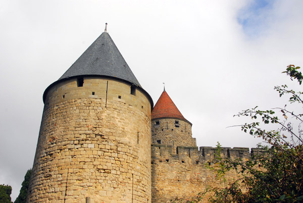 Tour du Grand Brulas, southeast corner outer wall tower, Carcassonne
