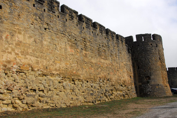 Southern outer wall, Carcassonne, Tour d'Ourliac