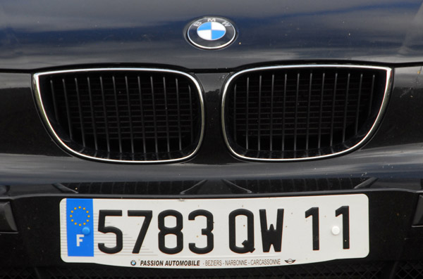 French license plate, Département de l'Aude (11), Carcassonne