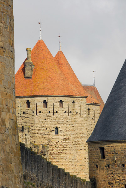 Port Narbonnaise, east gate, Carcassonne