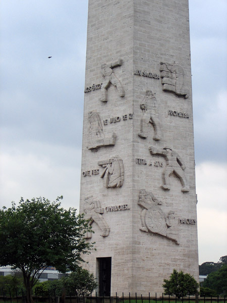 Resultado de imagem para obelisco do ibirapuera