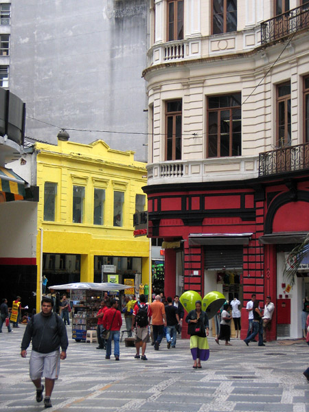 So Paulo pedestrian zone, Centro