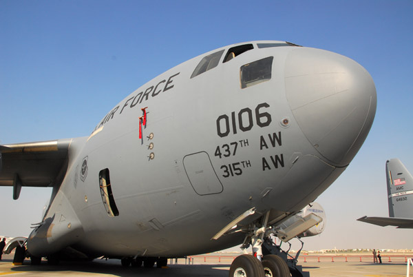 US Air Force C-17, Dubai Airshow 2007