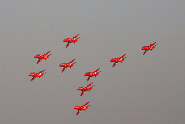 Red Arrows, Dubai Airshow 2007