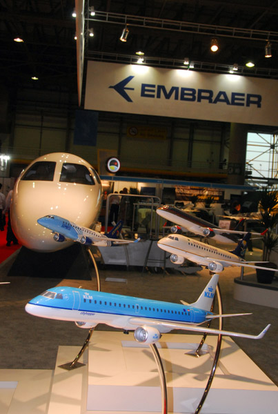 Embraer booth, Dubai Airshow 2007