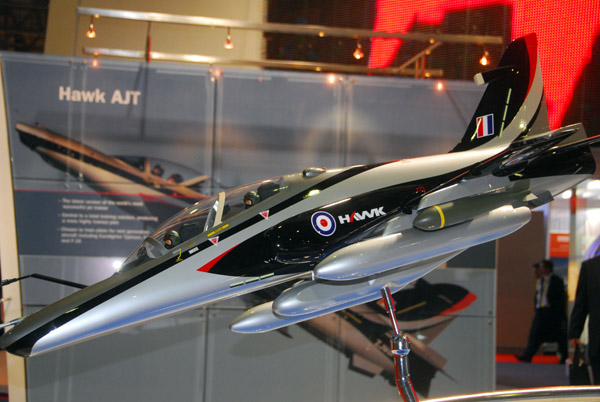 British Aerospace Hawk AJT model, Dubai Airshow 2007