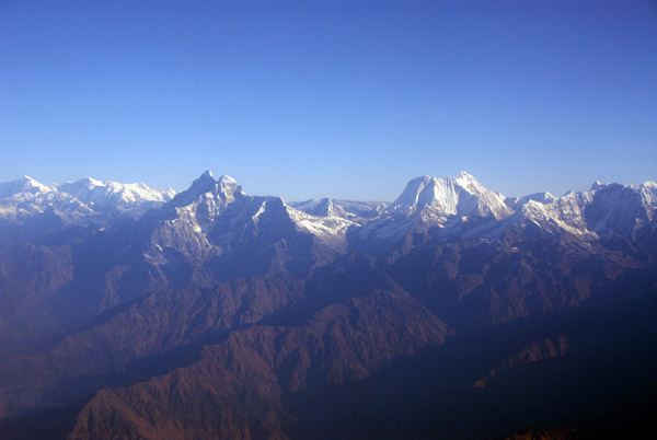 Gauri Shankar (7134m/23,406ft) Melungtse (7181m/23,560ft) Nepal Himalaya