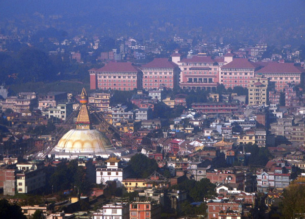 Bodhnath stupa, Kathmandu, Nepal