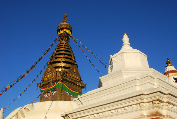 Main stupa, Swayambhunath (Monkey Temple)