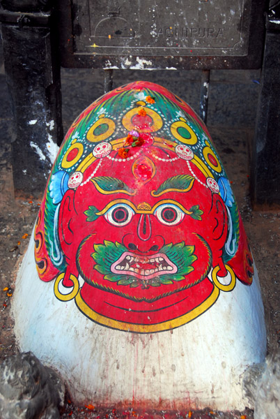 Agnipura - fire symbol, Swayambhunath