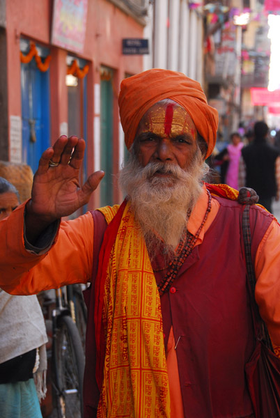 Nepali holy man, Kathmandu