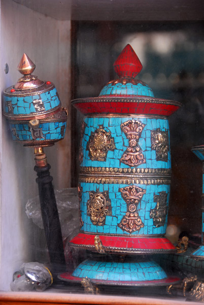 Prayer wheels, Kathmandu