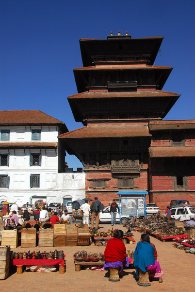 Basantapur (Kathmandu) Tower, Old Royal Palace