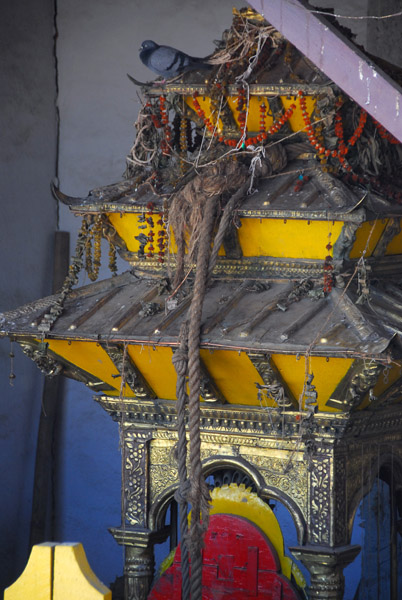 Chariot of Kumari for Indra Jatra festival
