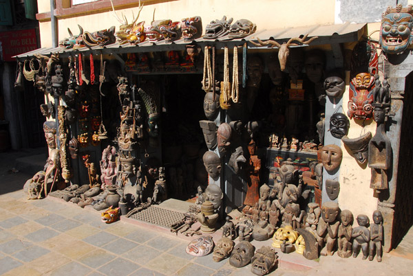 Handicrafts shop on the north side of Durbar Square, Kathmandu
