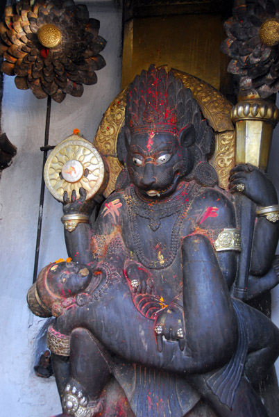Narsingha, Vishnu's man-lion incarnation, Nasal Chowk