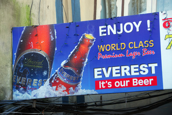 Everest Beer, Kathmandu, Nepal