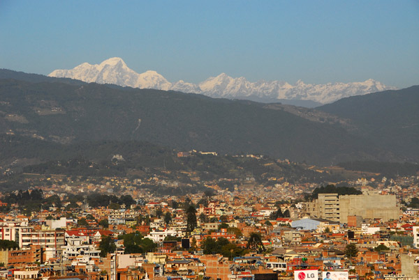 View northeast from Bhimsen Tower, Kathmandu