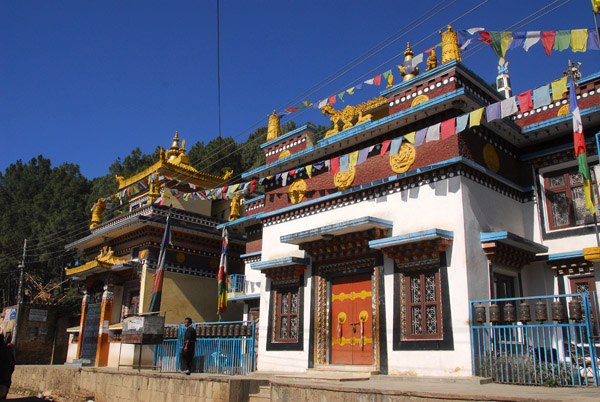 Temple west of central Kathmandu