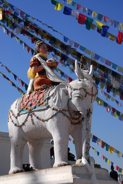 Elephant statue, Bodhnath Stupa