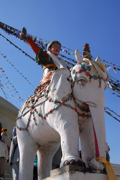 Elephant statue, Bodhnath Stupa