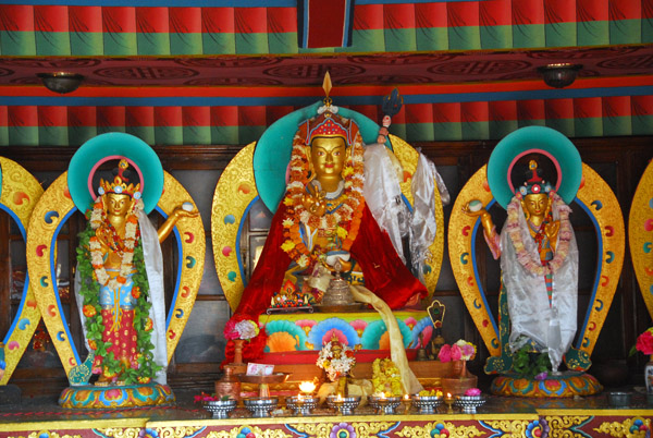 Roof level shrine, Tamang Gompa, Bodhnath