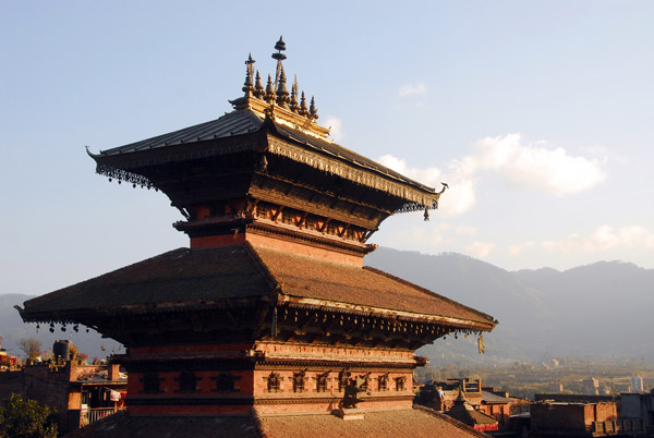 Bhairabnath Temple upper levels, Taumadhi Tole, Bhaktapur