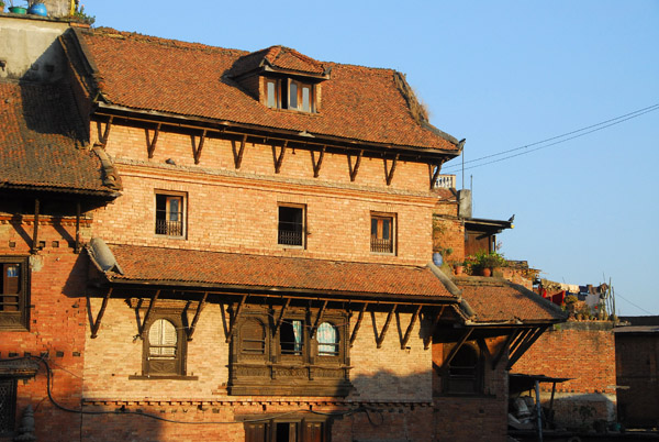 Traditional Nepali house, south of Taumadhi Tole, Bhaktapur