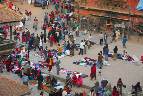 Evening market, Taumadhi Tole, Bhaktapur