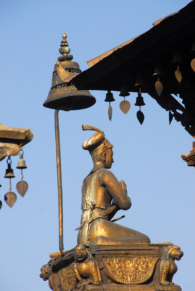 King Bhupatindra Malla's Column, Bhaktapur