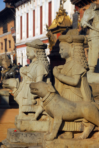 Guardians of the Siddhi Lakshmi Temple, Bhaktapur