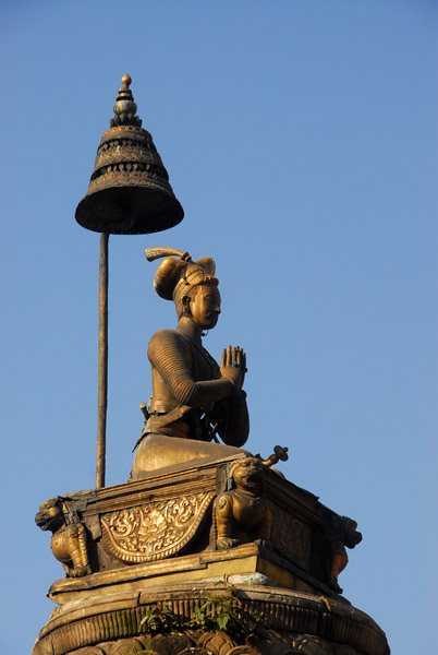 King Bhupatindra Malla's Column, Durbar Square, Bhaktapur