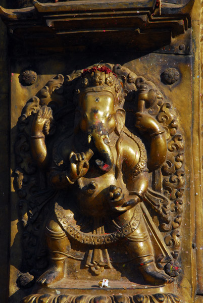 Ganesh, Sun Dhoka - Golden Gate, Durbar Square, Bhaktapur